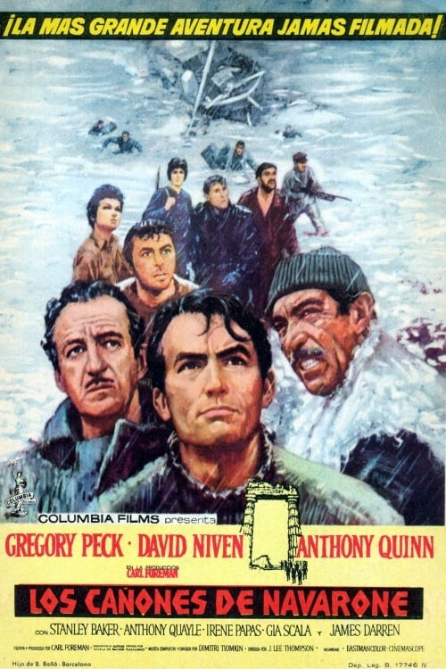Los Cañones de Navarone (1961)