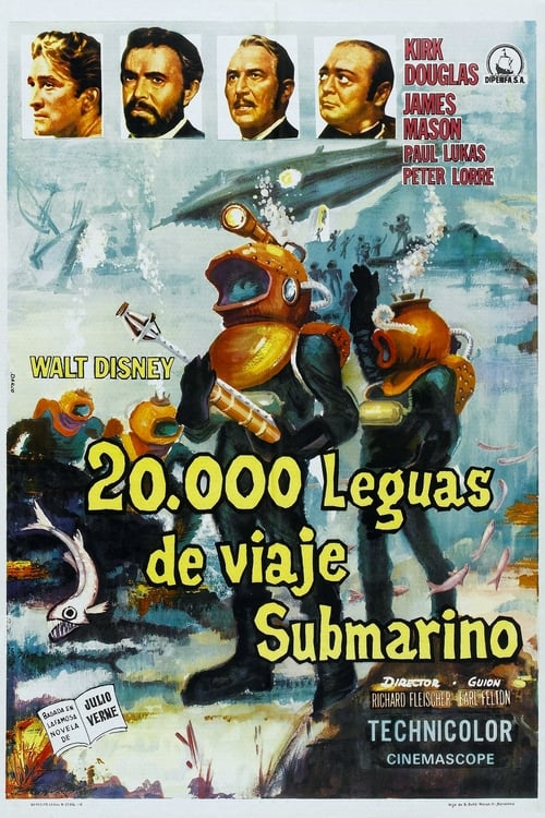 20,000 leguas de viaje submarino (1954)